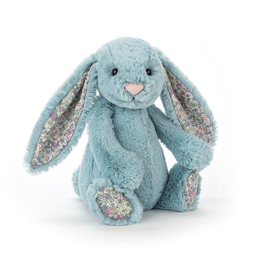 JellyCat Blossom Aqua Bunny - Medium H31cm | Little Baby.