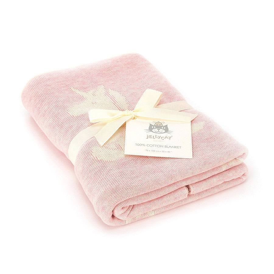 JellyCat Bashful Unicorn Blanket (Boxed) | Little Baby.