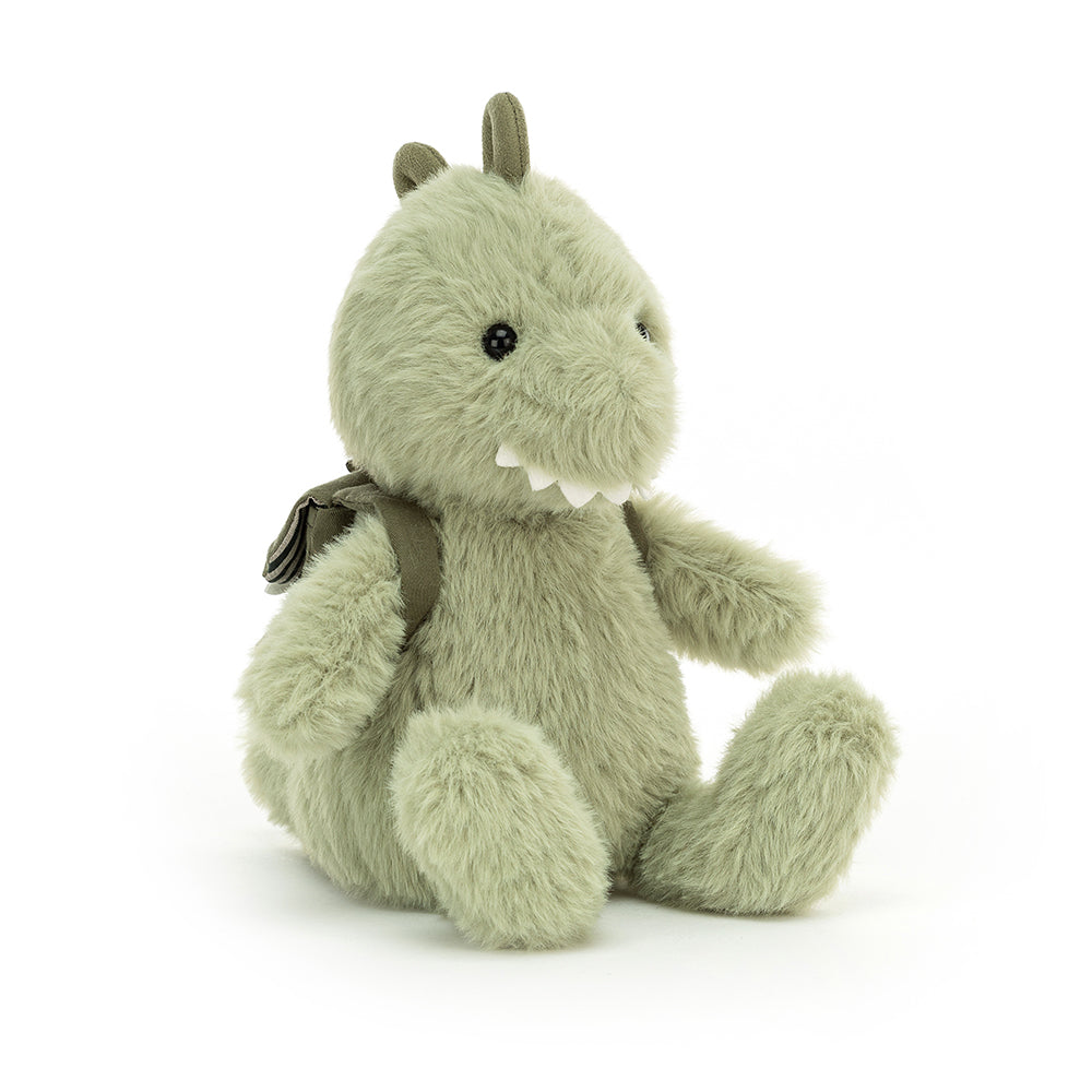 JellyCat Backpack Dino - H24cm | Little Baby.