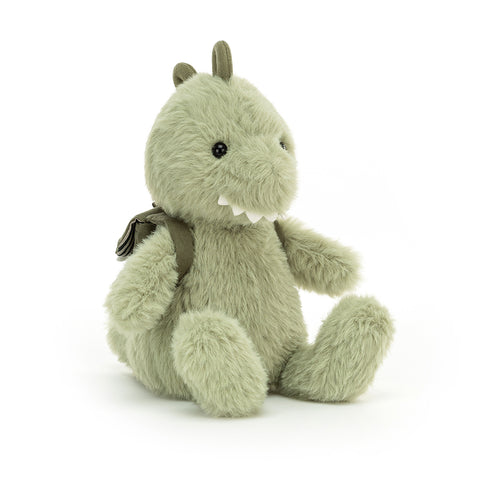 JellyCat Backpack Dino - H24cm | Little Baby.