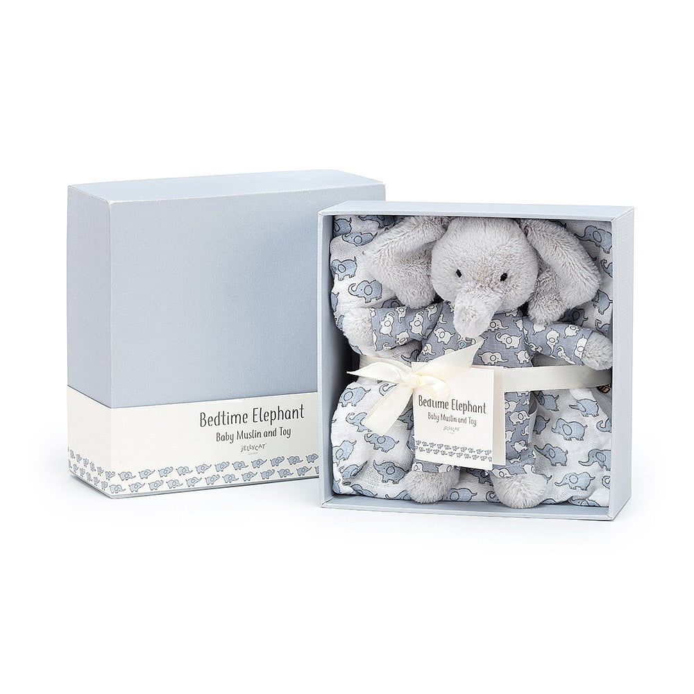 JellyCat Bedtime Elephant Gift Set | Little Baby.