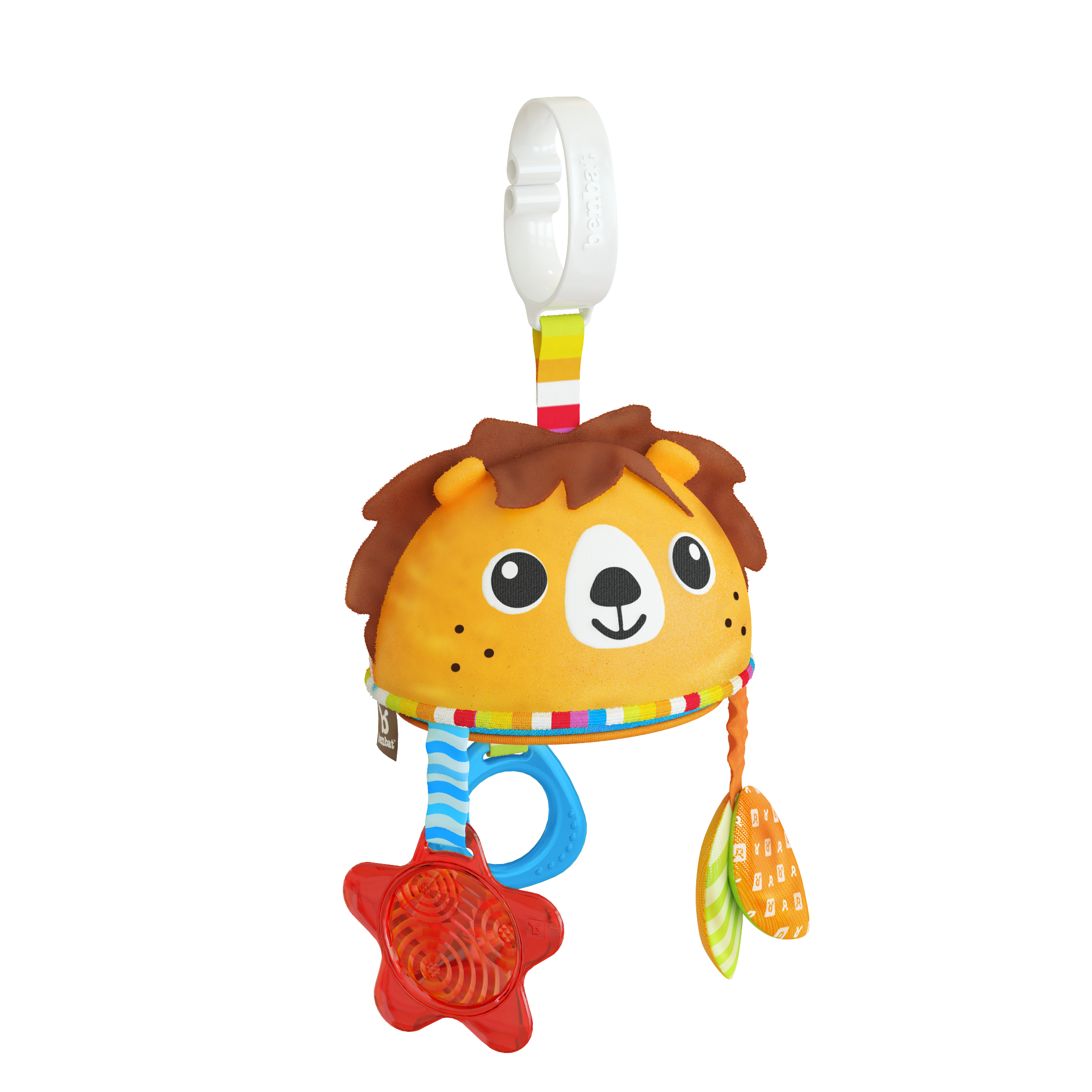 Benbat Dazzle Friends Multi-Skills Travel Mirror - Lion | Little Baby.