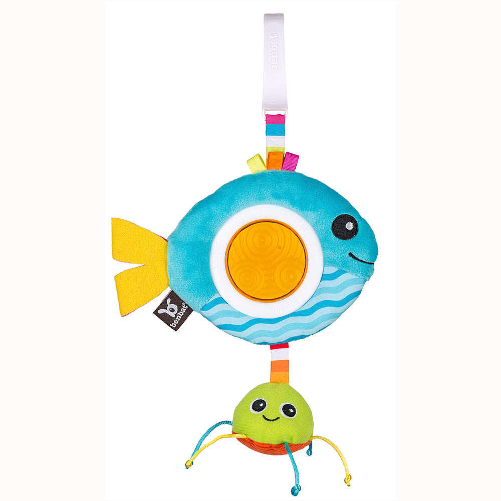 Benbat Dazzle Travel Rattle - Fish | Little Baby.