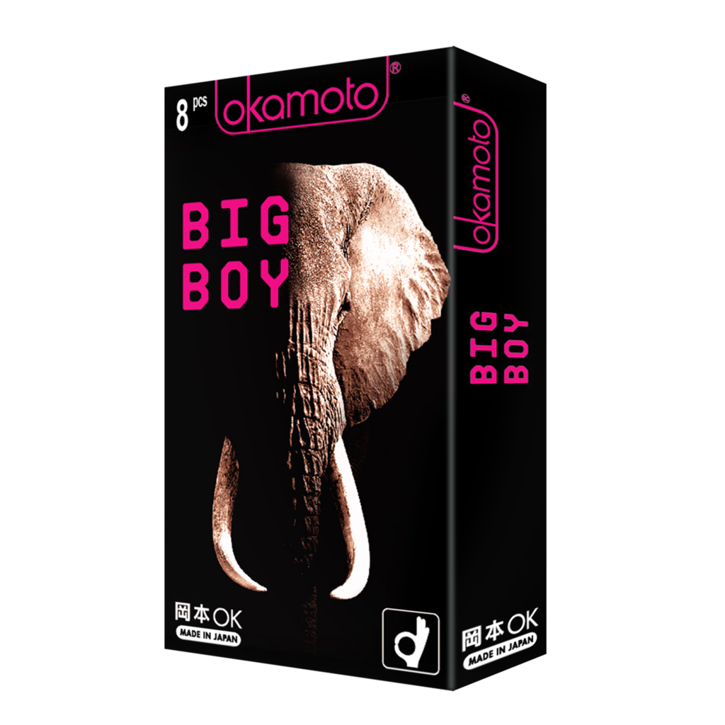 Okamoto Condoms Big Boy 8s | Little Baby.