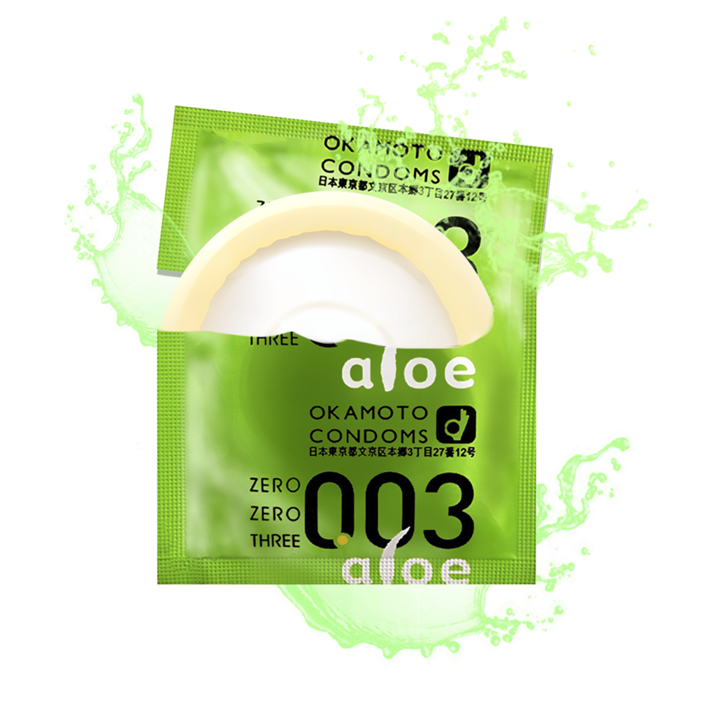 Okamoto Condoms 003 Aloe Pack 10s | Little Baby.