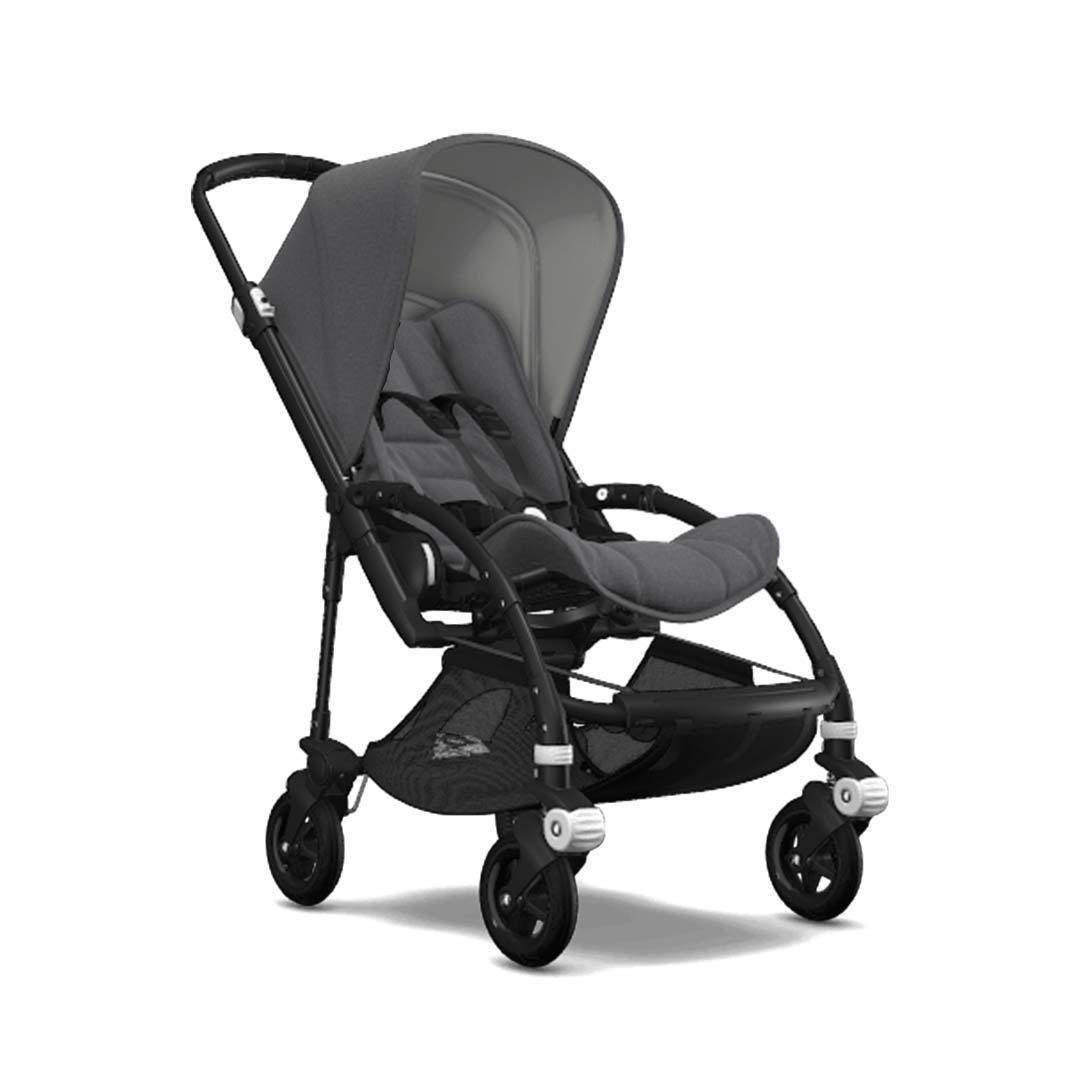 Bugaboo Bee5 Classic Complete Stroller - Grey Melange (2+2 Years Warranty) | Little Baby.