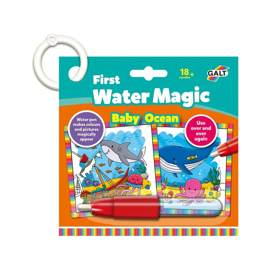 Galt First Water Magic Reusable Colouring Book (Assorted Designs)