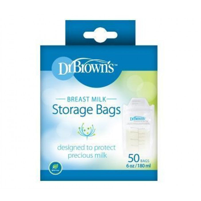 Dr. Brown’s Breastmilk Storage Bag 180ml (50pcs)