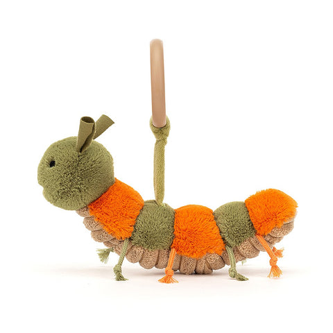 JellyCat Little Christopher Caterpillar Rattle | Little Baby.