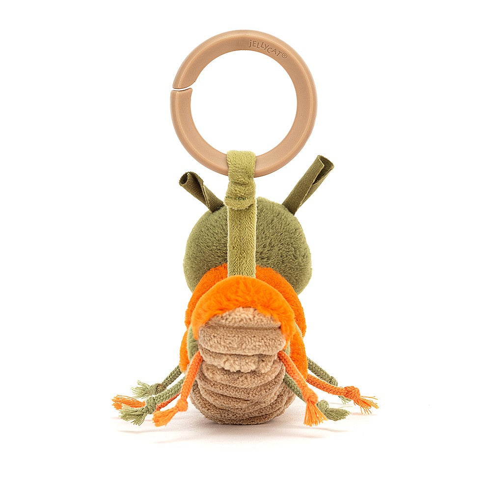 JellyCat Little Christopher Caterpillar Rattle | Little Baby.