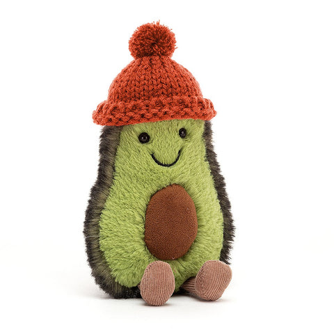 JellyCat Amuseable Cozi Avocado Papaya - H16cm | Little Baby.