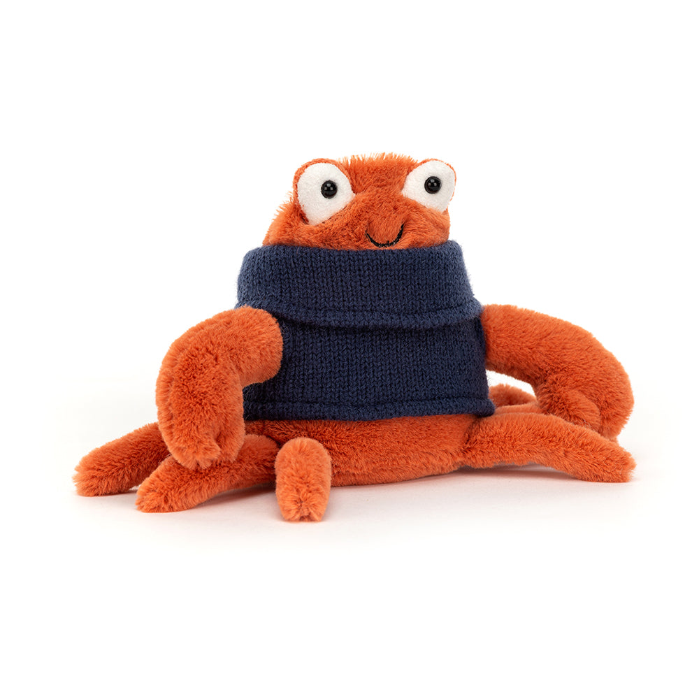 JellyCat Cozy Crew Crab - H13cm | Little Baby.