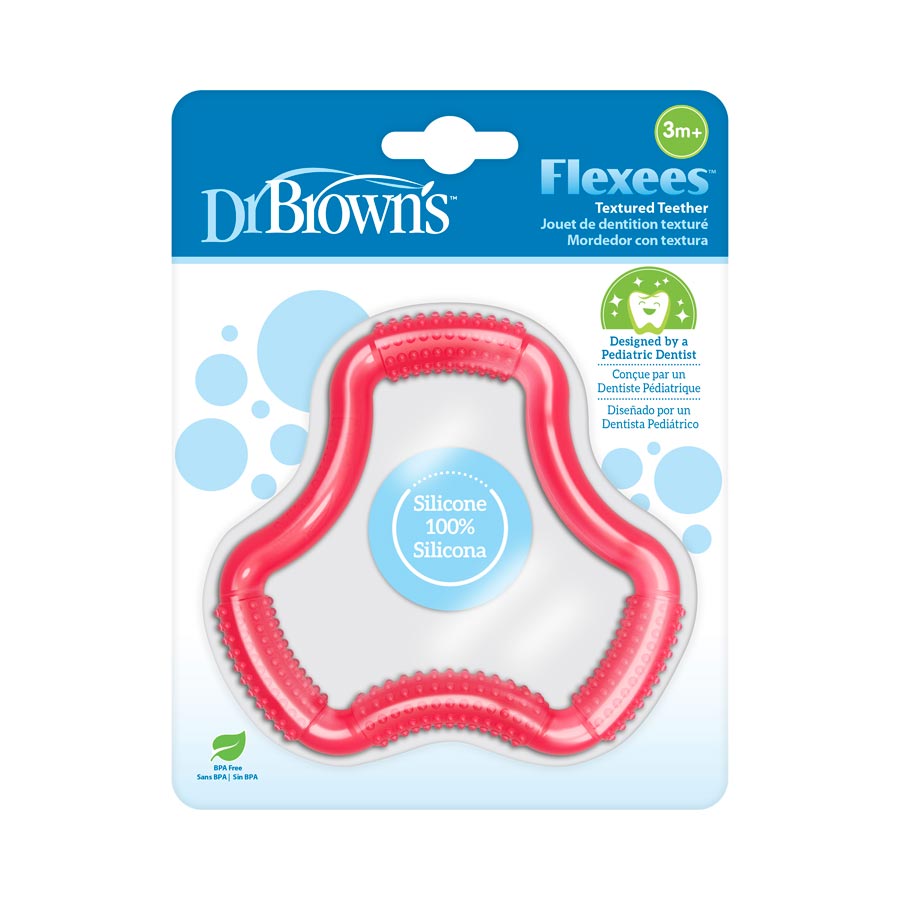Dr. Brown’s Flexees Ergonomic Teether (Assorted Designs)