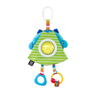 Benbat Dazzle Friends Multi-Skills Travel Toy - Owl | Little Baby.