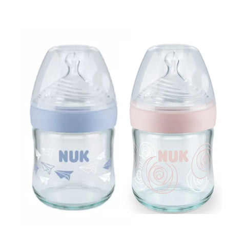NUK Premium Choice Glass Bottle & Silicone Teat