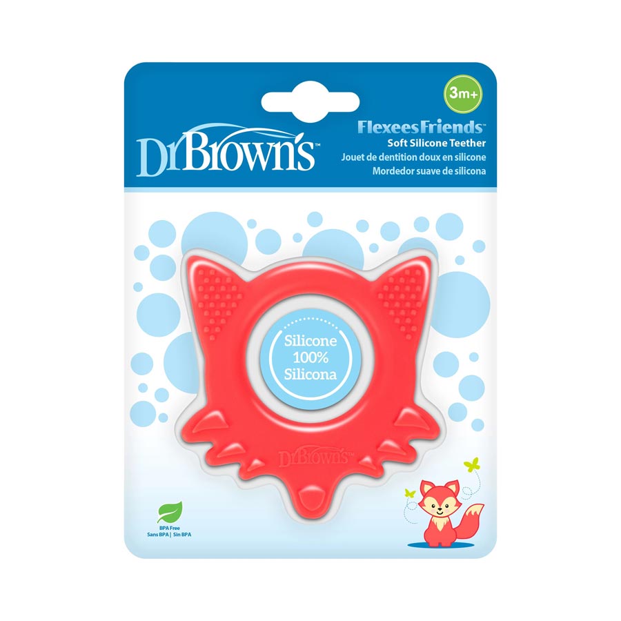 Dr. Brown’s Flexees Friends Fox Teether