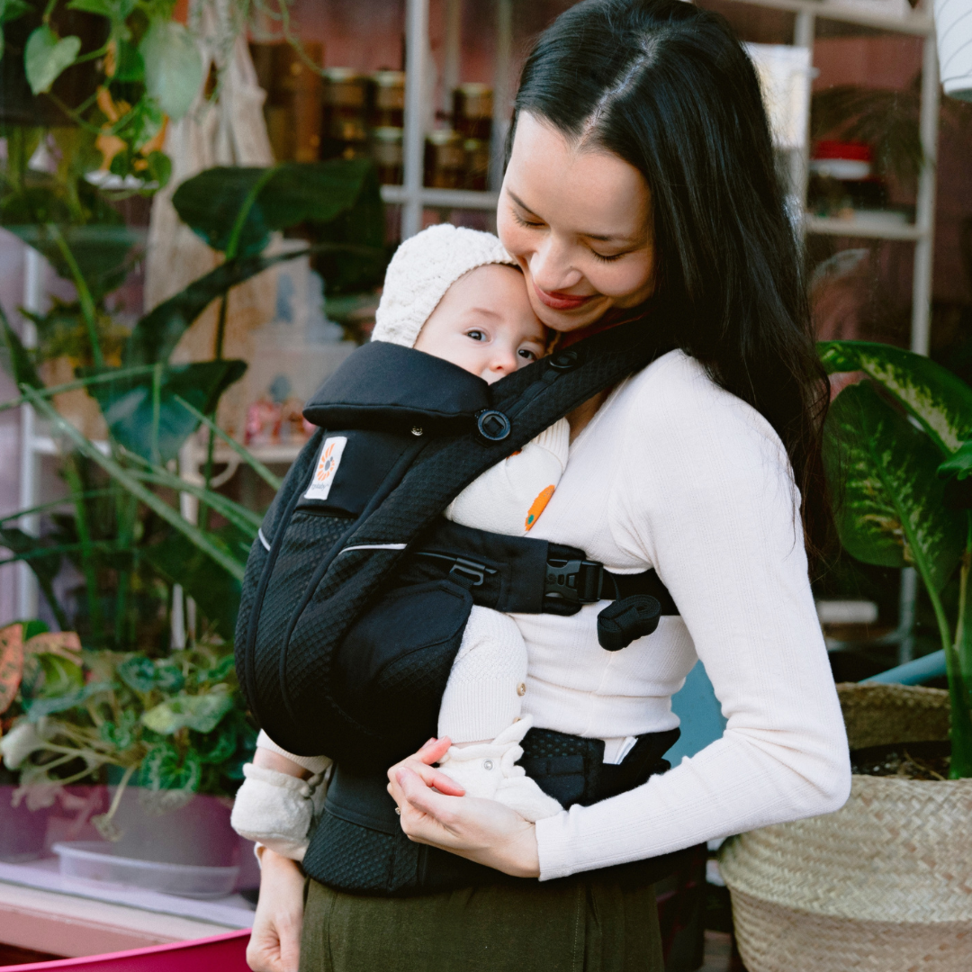 Ergobaby Omni Breeze Carrier - Onyx Black | Little Baby.