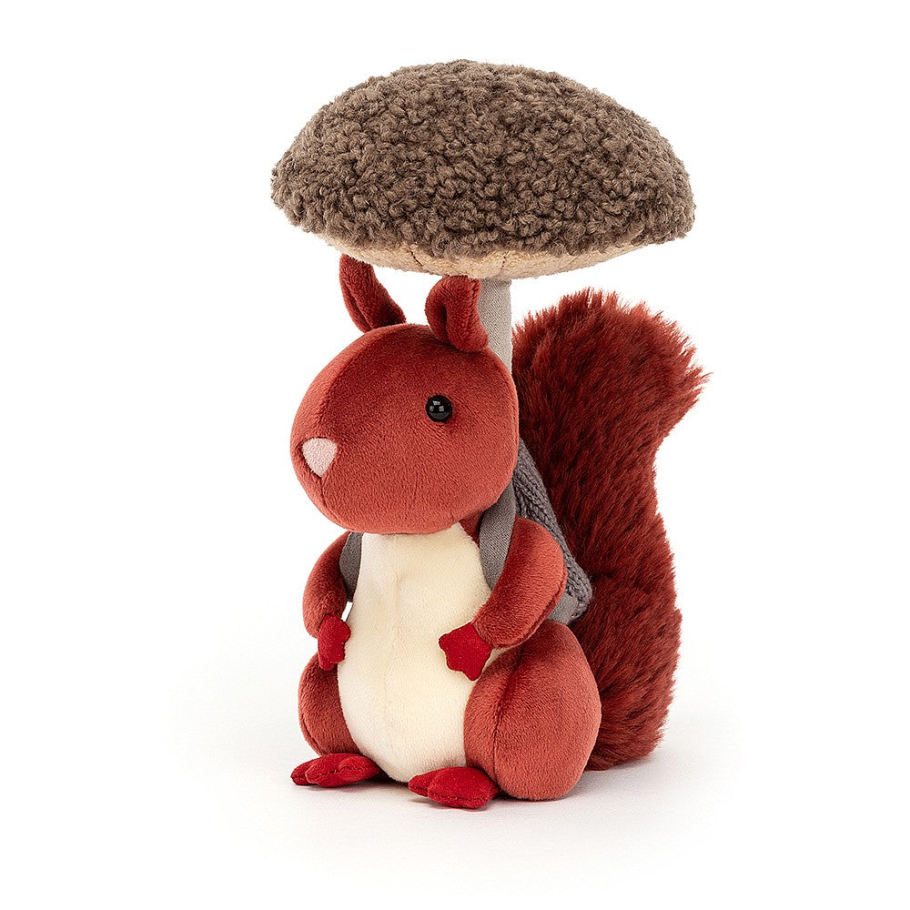 Jellycat Fungi Forager Squirrel H20cm