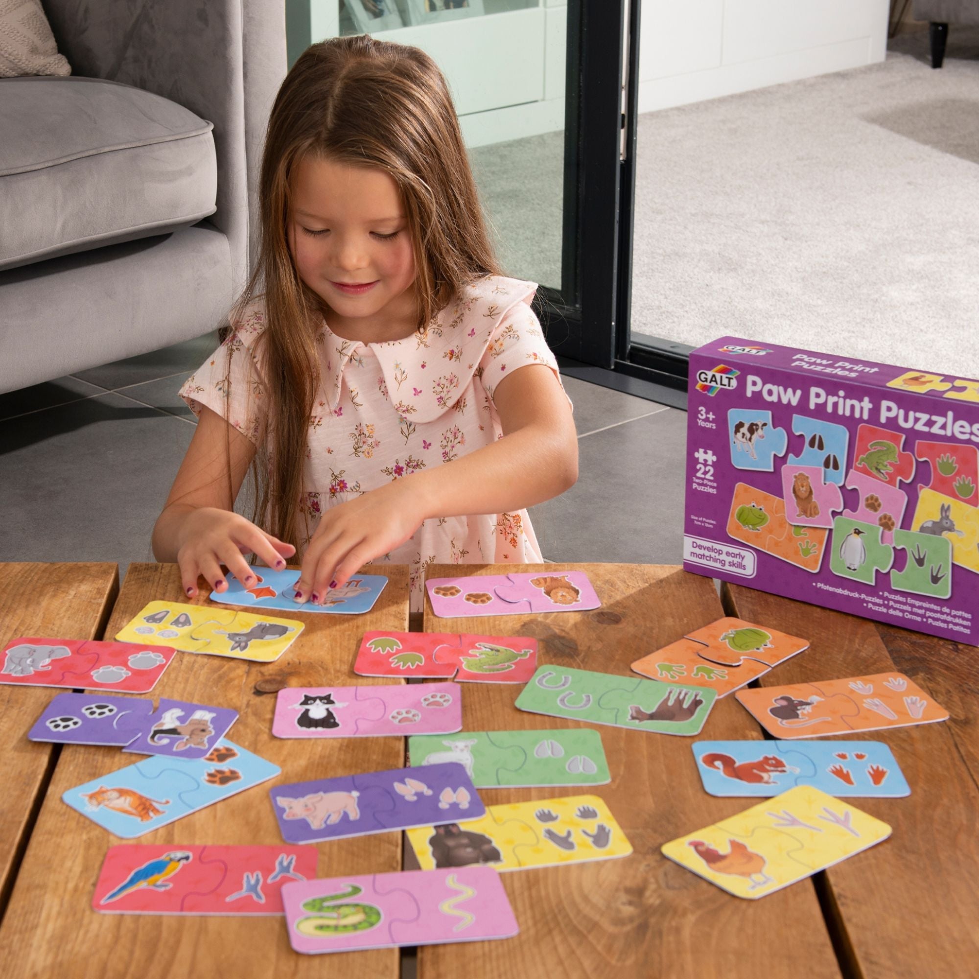 Galt Paw Print Puzzles