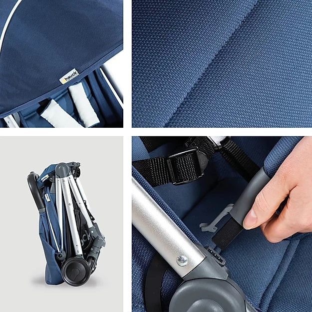 Hauck Swift Plus Stroller (Blue): Lightweight, One-Hand Fold | Little Baby.