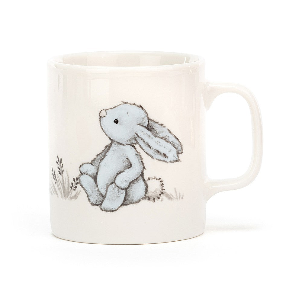 JellyCat Bashful Blue Bunny Mug | Little Baby.