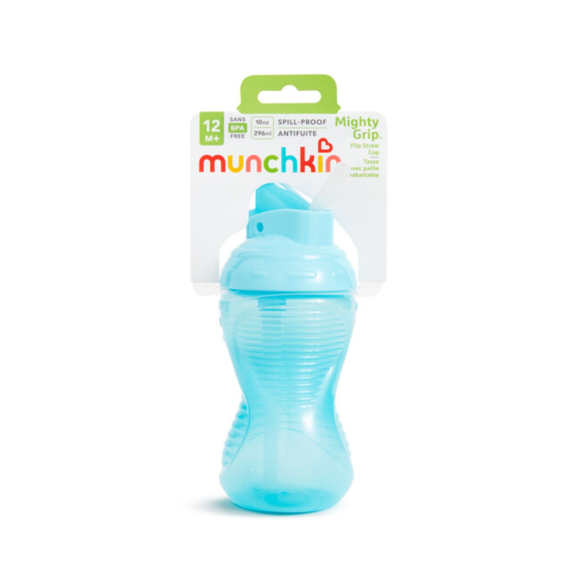 Munchkin Mighty Grip ® Flip Straw Cup - 10oz