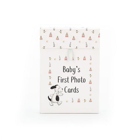 JellyCat Bashful Puppy Milestone Cards | Little Baby.