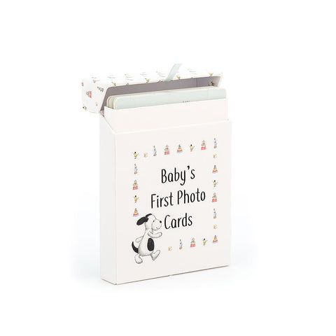 JellyCat Bashful Puppy Milestone Cards | Little Baby.