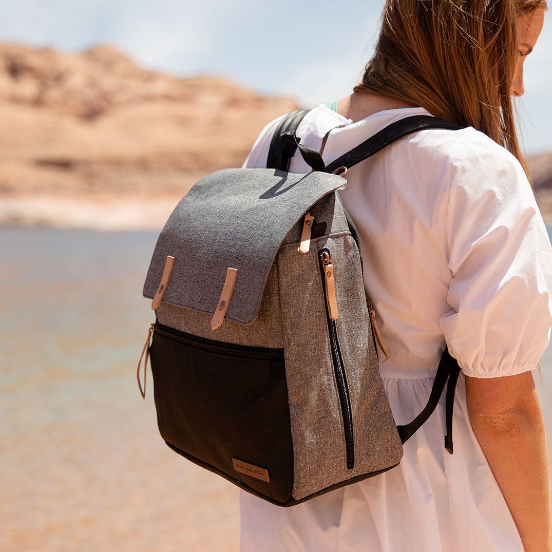 Petunia Pickle Bottom META Backpack - Graphite/Black (Exclusive) w/ GWP Free Gifts | Little Baby.