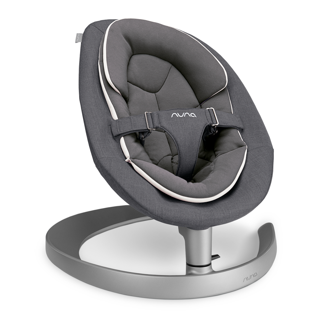 Nuna LEAF™ Grow with Toy Bar - Granite (2021) (Nuna Official Store Exclusive) | Little Baby.