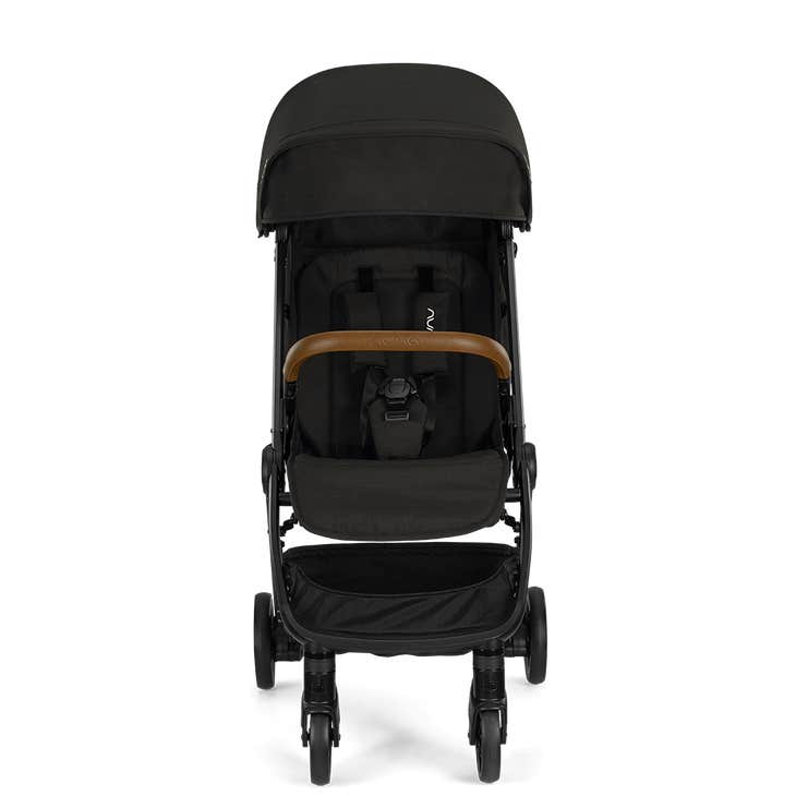 Nuna Trvl Stroller - Caviar (w/ rain cover & travel bag)