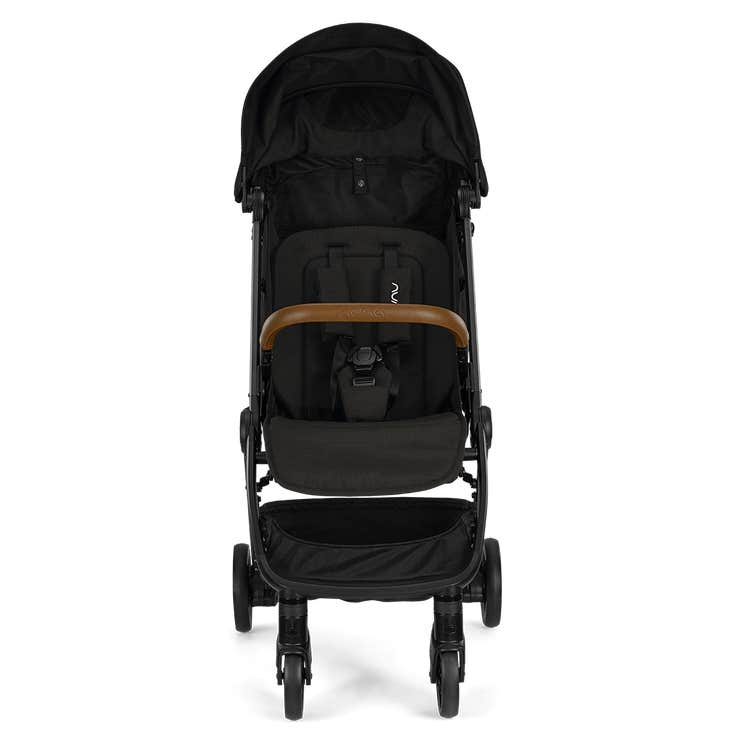 Nuna Trvl Stroller - Caviar (w/ rain cover & travel bag)