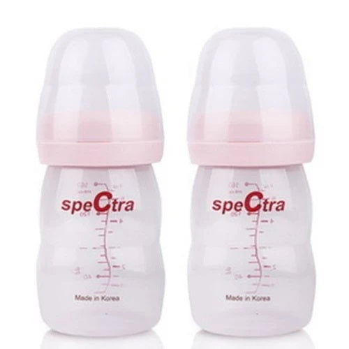 Spectra Wide Neck PP Milk Storage Bottles (Pack of 2) | Little Baby.