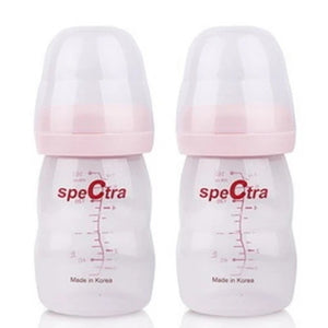 Spectra Wide Neck PP Milk Storage Bottles (Pack of 2) | Little Baby.