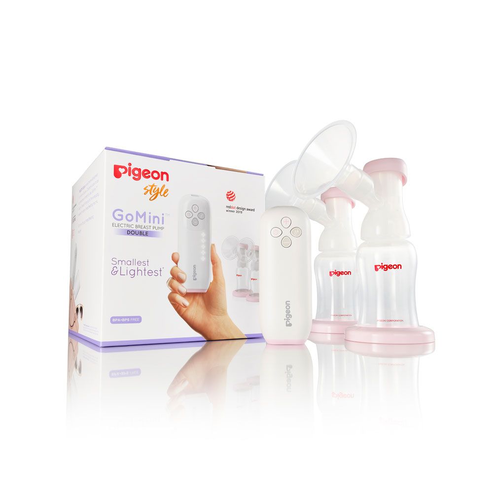 Pigeon GoMini™ Double Electric Breast Pump | Little Baby.