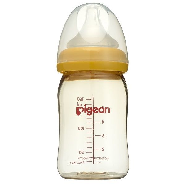 Pigeon Peristaltic PLUS PPSU Nursing Bottle - 160 ml (w Nipple Size SS) | Little Baby.