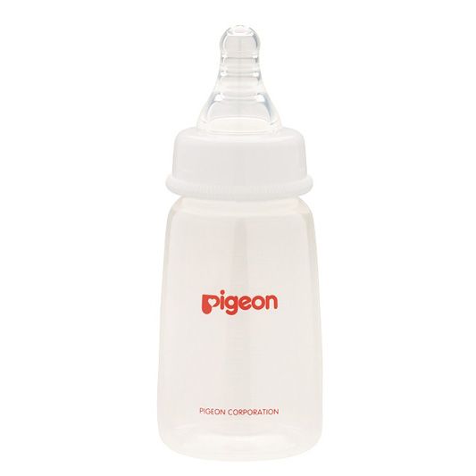 Pigeon Slim-Neck PP Bottle 120ml with Peristaltic Nipple (S) | Little Baby.