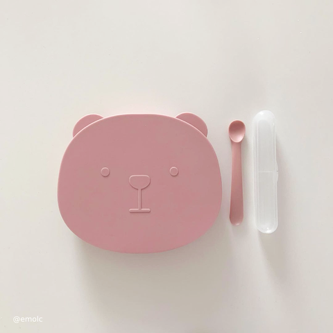 Poled Baby Feeding Silicone Spoon | Little Baby.