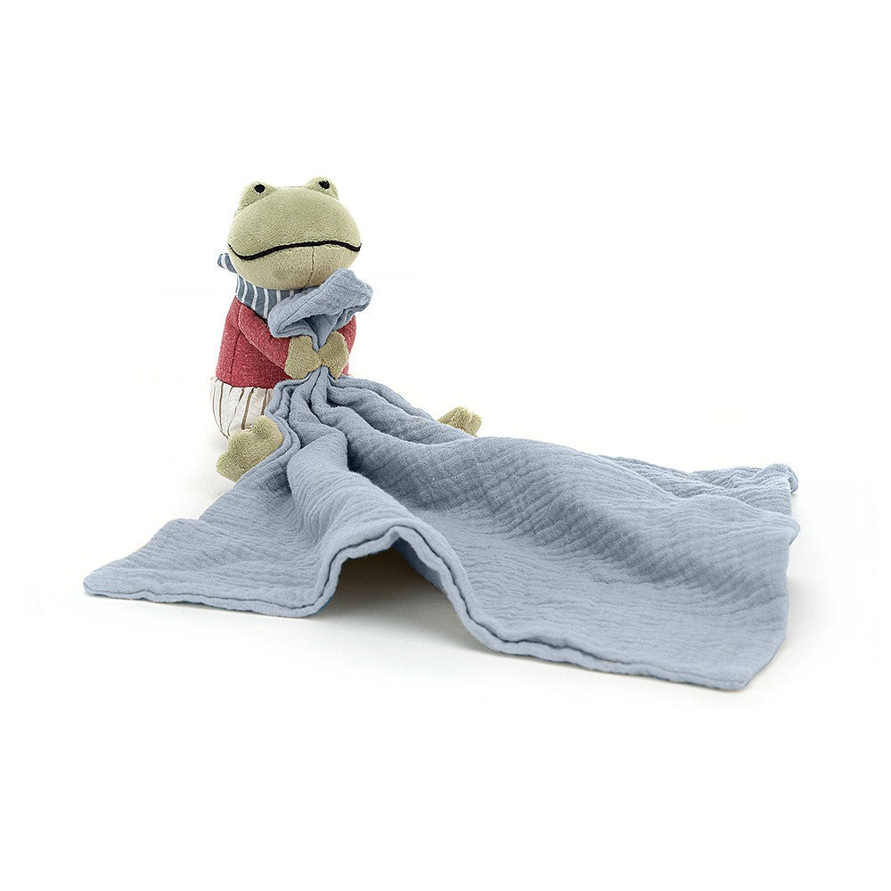 JellyCat Little Rambler Frog Soother – Little Baby
