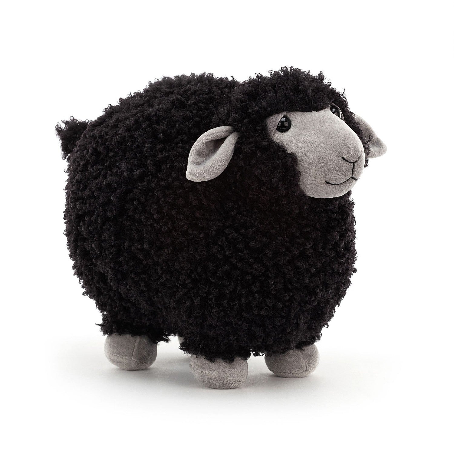 JellyCat Rolbie Black Sheep - Medium H28cm | Little Baby.