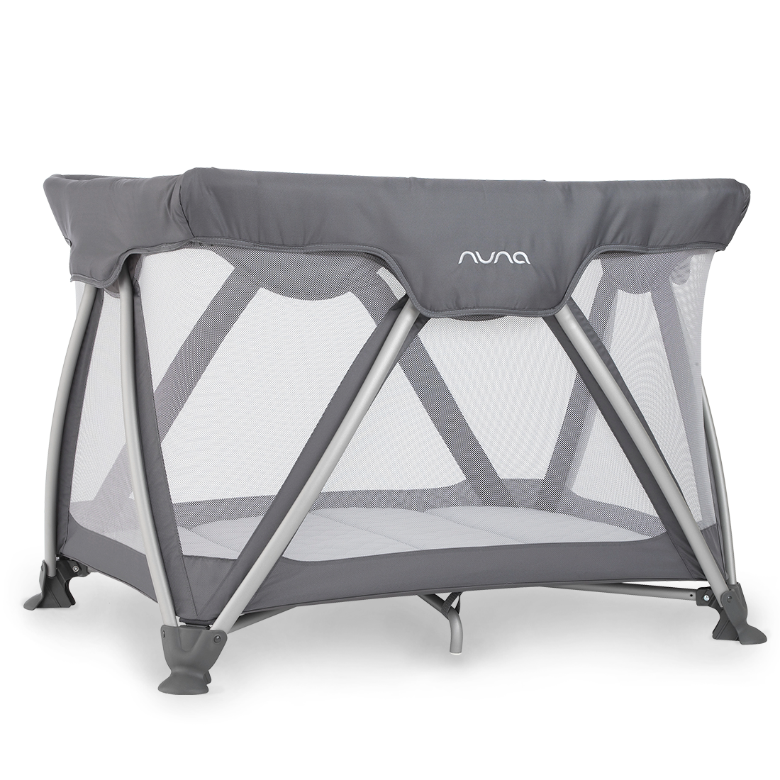 Nuna SENA Travel Cot + changer - Graphite