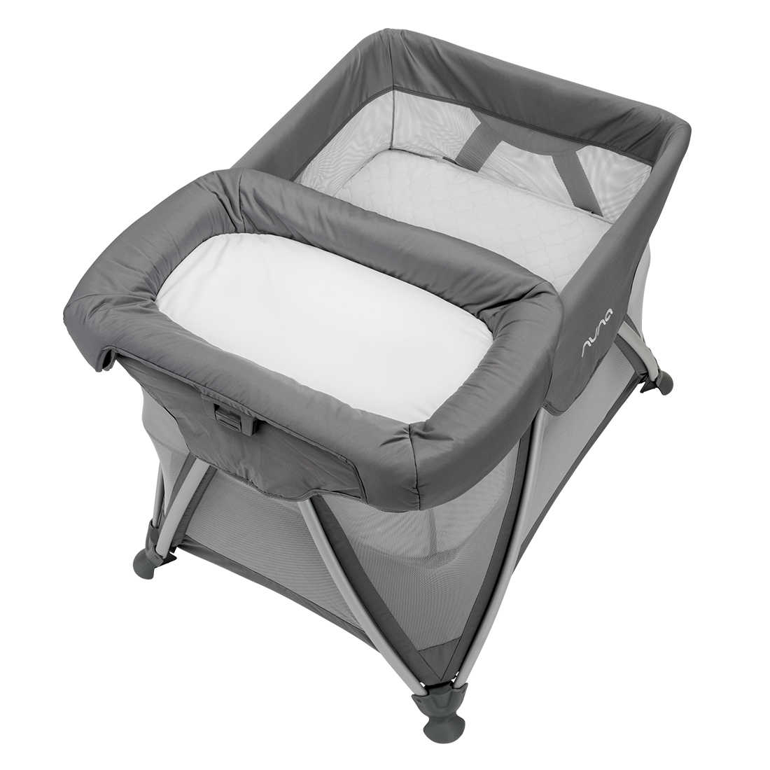 Nuna SENA Travel Cot + changer - Graphite