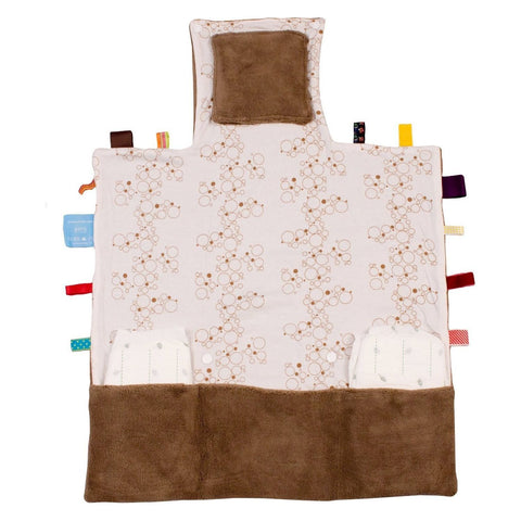 Snoozebaby Changing Pad - Easy Changing (Camel Bubbles) | Little Baby.