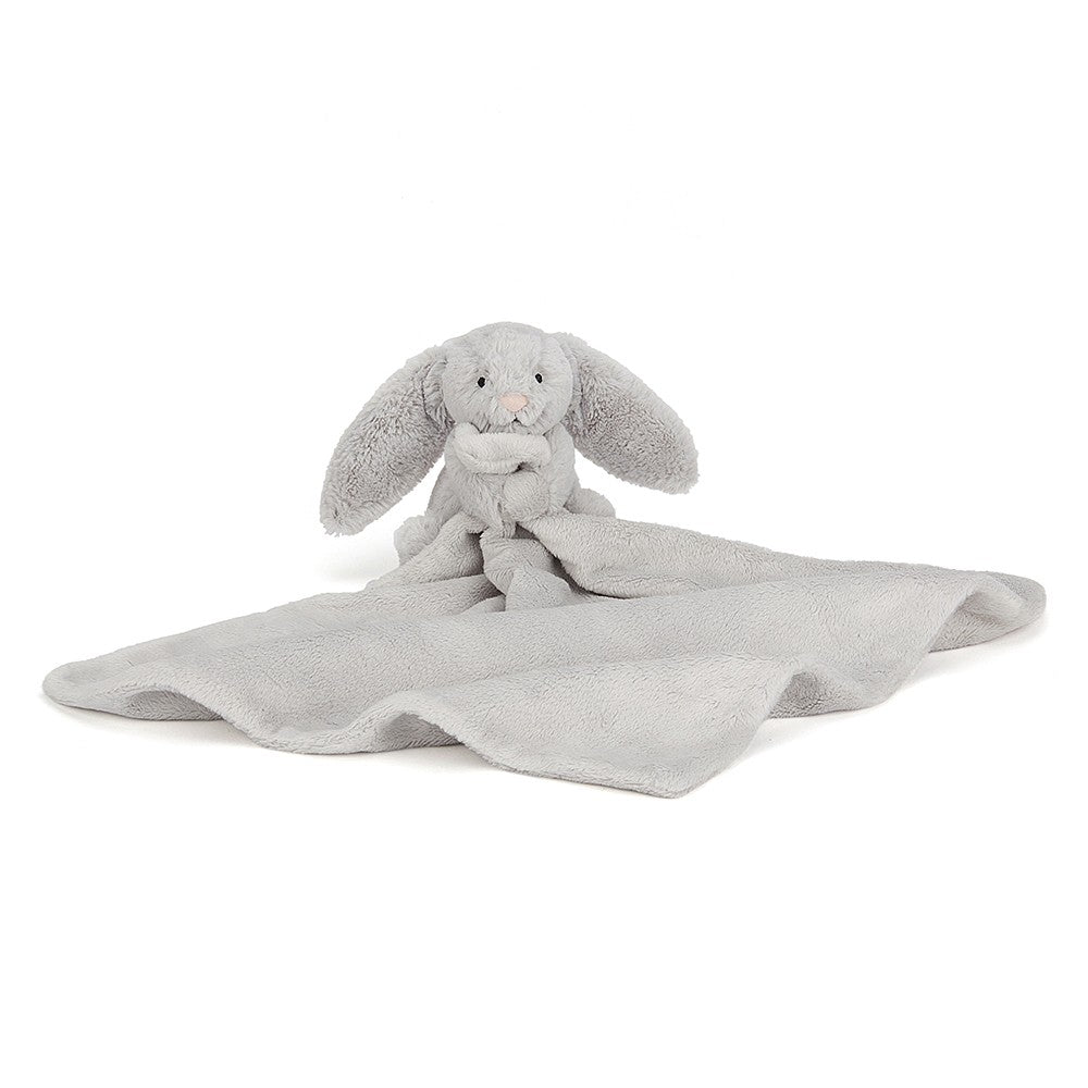 JellyCat Bashful Silver Bunny Soother | Little Baby.