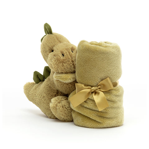 JellyCat Bashful Dino Soother | Little Baby.