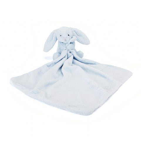 JellyCat Bashful Blue Bunny Soother | Little Baby.