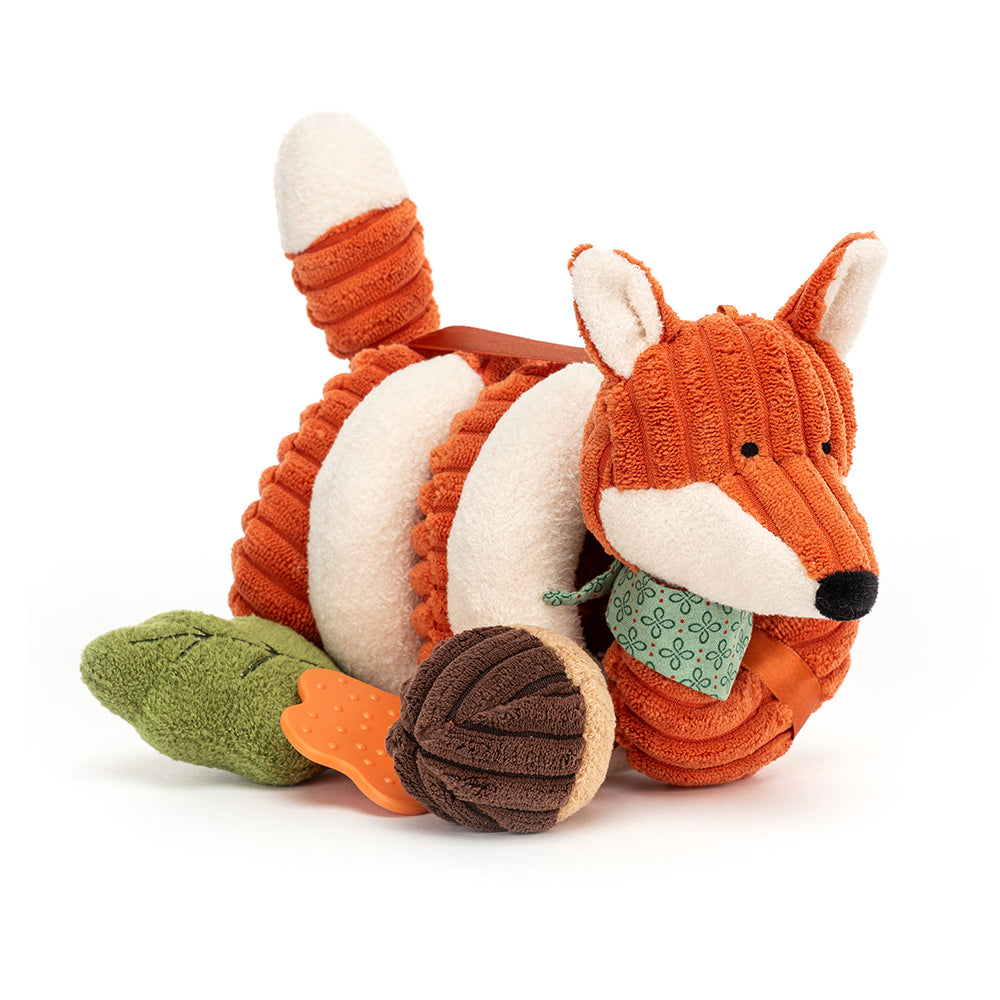 JellyCat Cordy Roy Baby Fox Spiral Activity Toy | Little Baby.