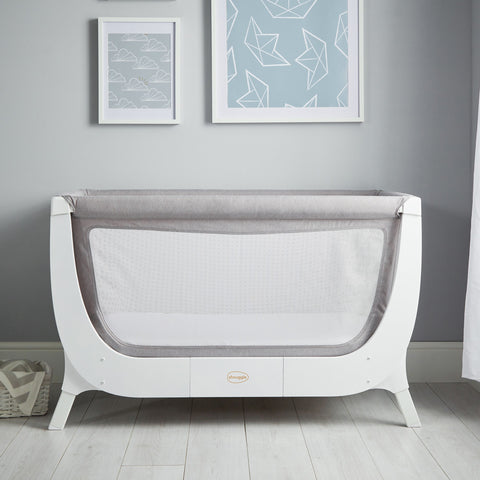 Shnuggle Air Cot Kit - Dove Grey | Little Baby.