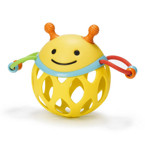 Skip Hop Explore & More Roll-Around Rattle - Bee | Little Baby.