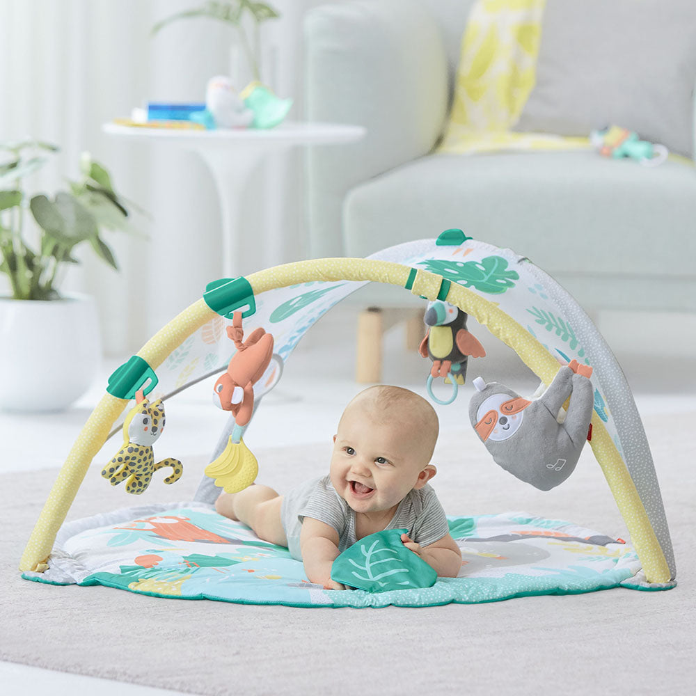 Skip Hop Tropical Paradise Activity Gym & Soother | Little Baby.